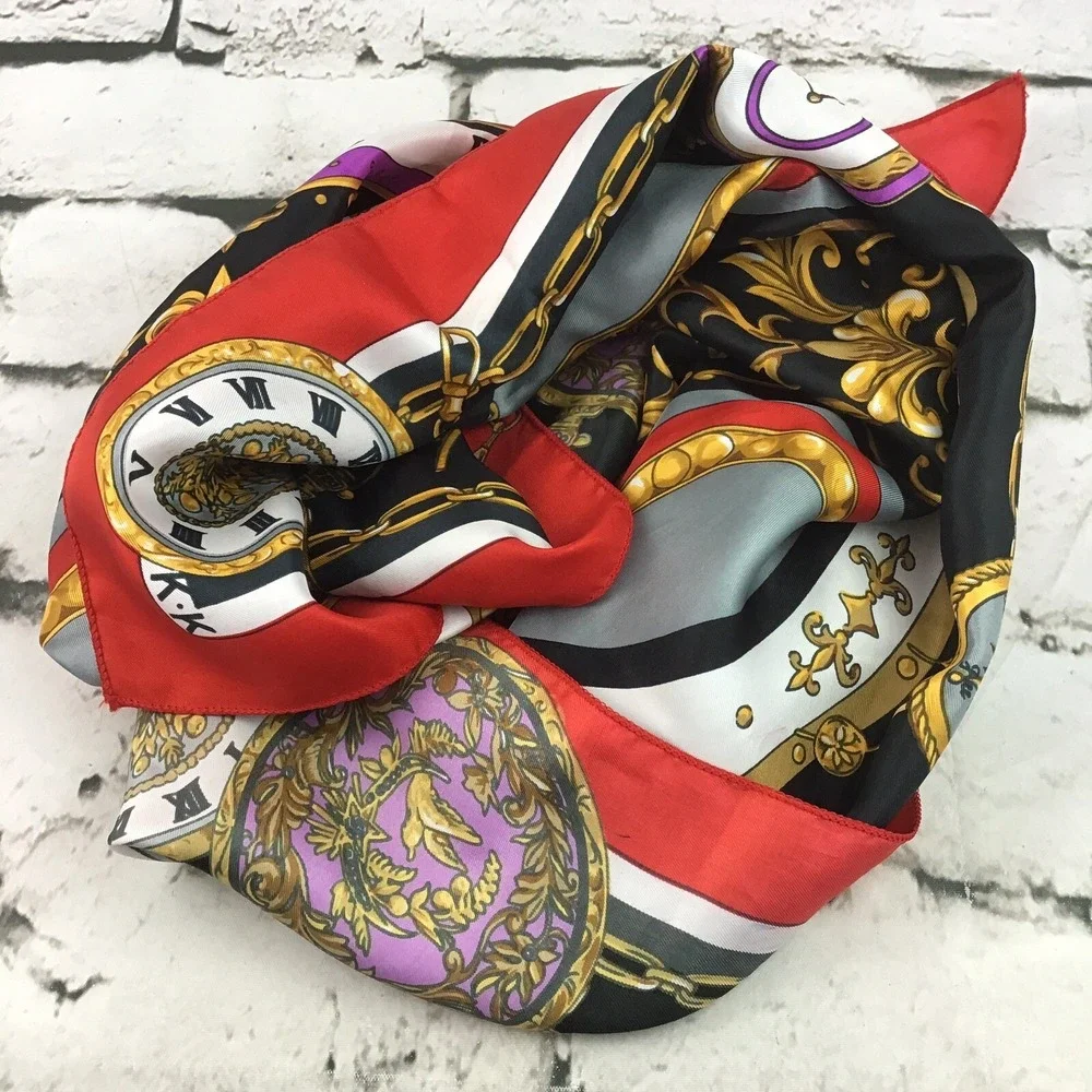 Vintage handkerchief Scarf 34